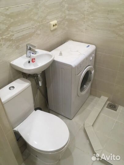 Установка бытовой техники, стиральной машины