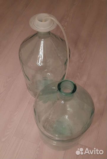 Бутыль стекло 20 литров и 10 литров
