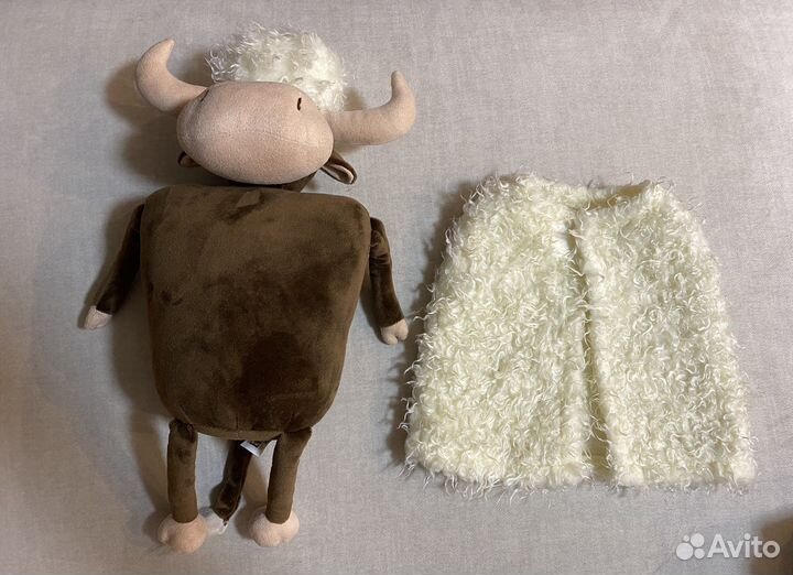 Мягкая игрушка бык