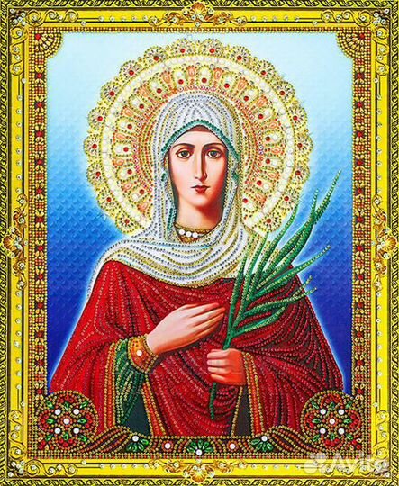Алмазная мозаика 40x50 Мученица