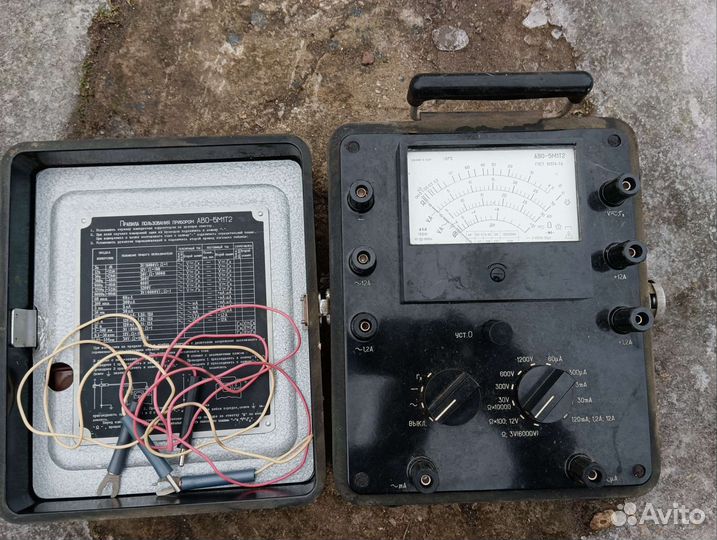 Ампервольтметр стрелочный аво-5м1т2