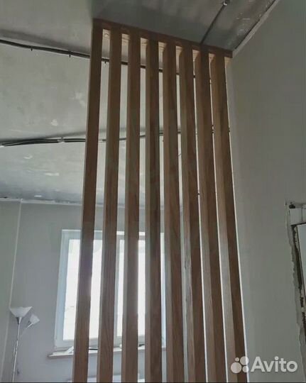 Из Шпона Реечные перегородки 16 шт