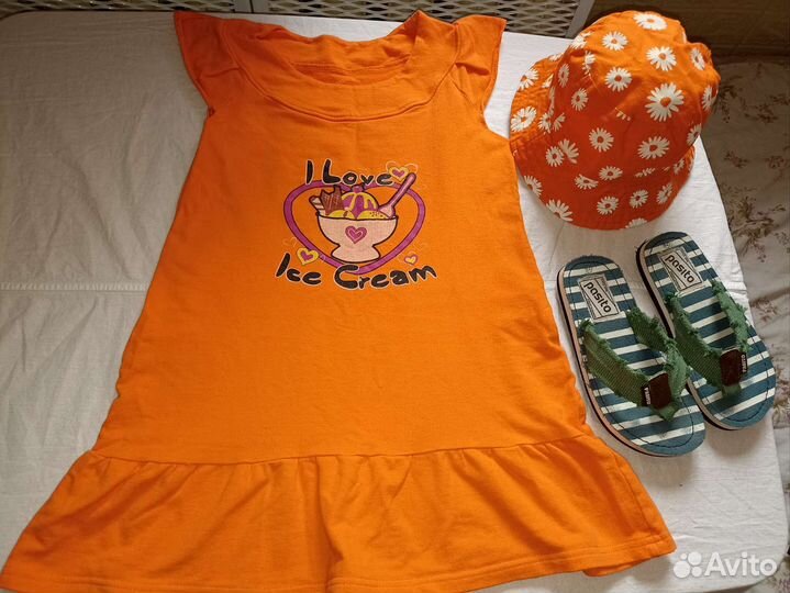 Пакет вещей на девочку рост 116