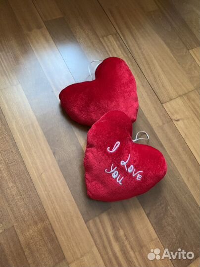 Брелок подвеска Подушка игрушка сердечко