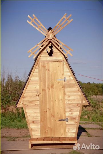 Уличный туалет с установкой SUN336