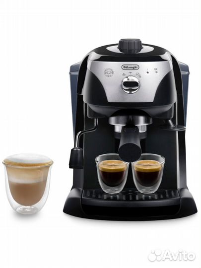 Новая рожковая кофемашина Delonghi EC221