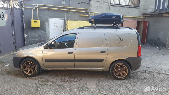 Автобокс на крышу Магнум 300, 125 см, Черный