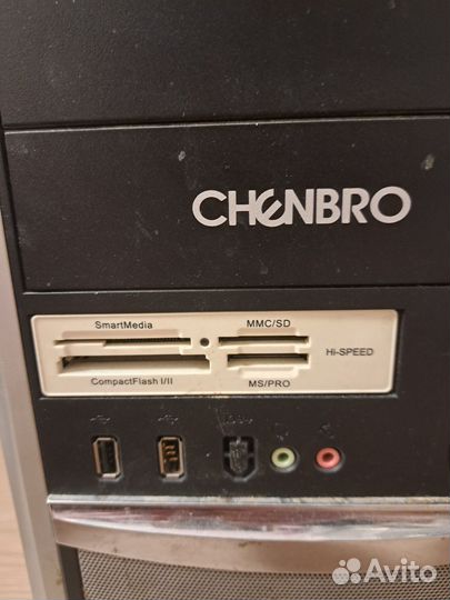 Системный блок 2.2 ггц цпу, 7 гб озу, 2 HDD 450 гб