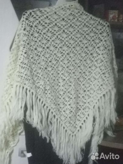Платок шаль крючок