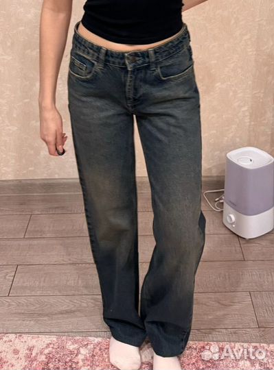 Джинсы на низкой посадке винтаж RE