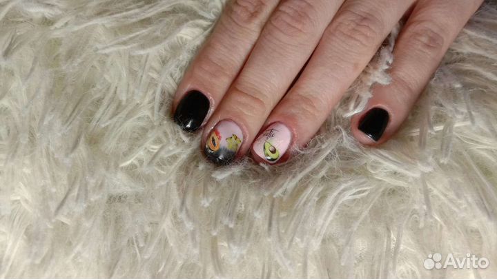 Маникюр гель лак