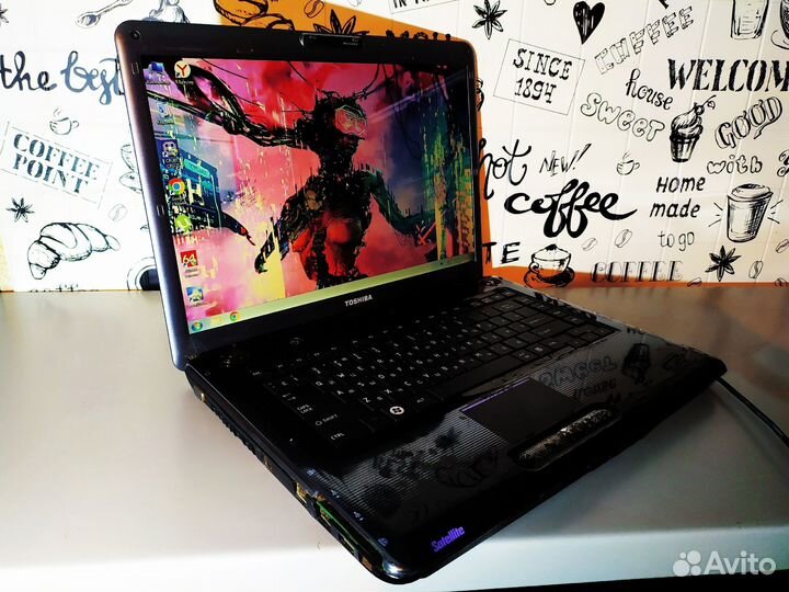 Toshiba A300-15G - Core 2 Duo \ 2 Озу \ 256 Видео