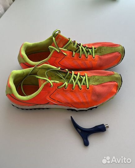 Шиповки для бега asics 45 размер