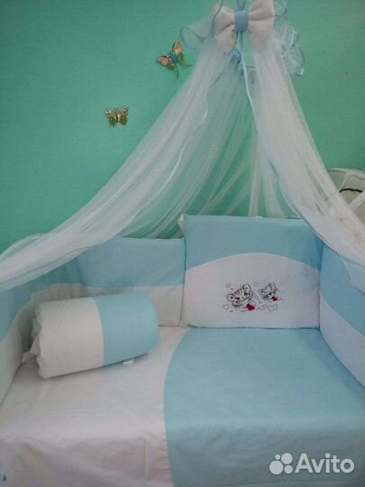 Бортики в кроватку