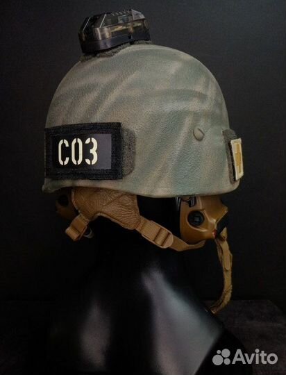 Боевой кевларовый шлем Gentex mich / ACH 2000