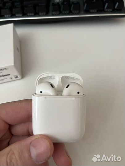 Беспроводные наушники apple airpods 2 оригинал