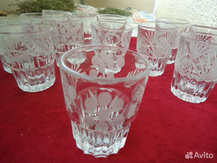 Стопки хрустальные СССР