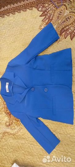 Пиджак для девочки на рост 152