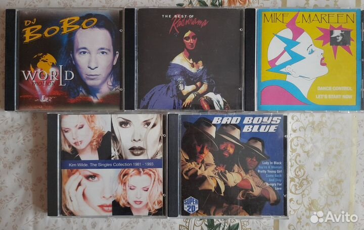 Евро и Итало Диско на CD