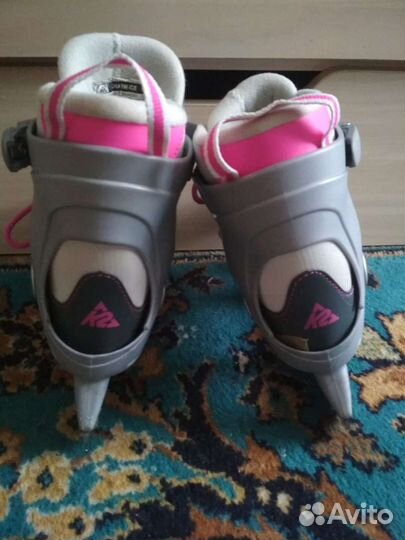 Отличные детские коньки 29-34,фирма К2