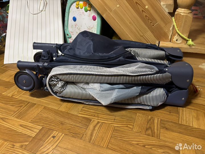 Детская кровать манеж с матрасом