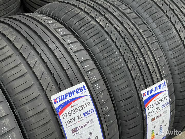 Kinforest KF550-UHP 245/40 R19 и 275/35 R19 98Y