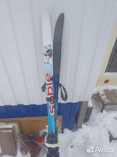 Беговые лыжи 140 универсальное крепление