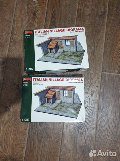 Сборная модель диорамы в масштабе 1/35