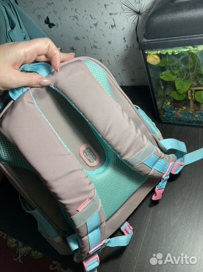 Рюкзак ортопедический школьный для девочки Grizzly