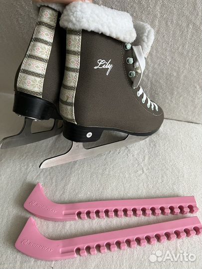 Коньки nordway lily для девочки 35 размер