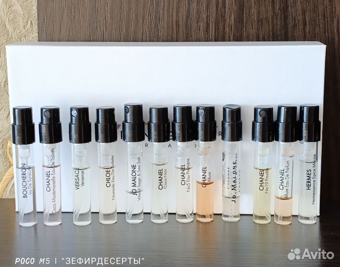 Пробники оригиналы Jo Malone, Chanel, Versace