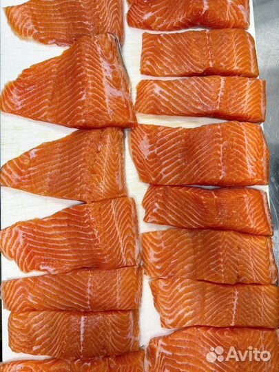 Слабосоленое филе форели