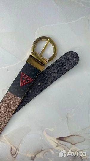 Ремень женский guess кожаный