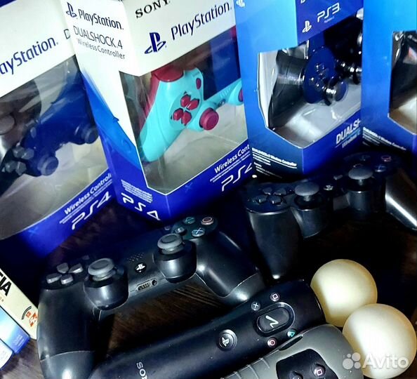 Геймпады,move, PS3,PS4 Оригинал,реплика пс3 пс4
