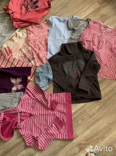 Вещи пакетом на девочку 128-134