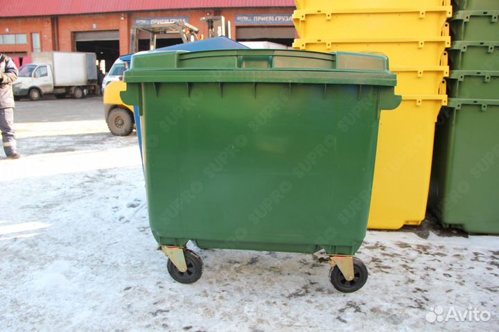 Бак для мусора 660л Ш6296