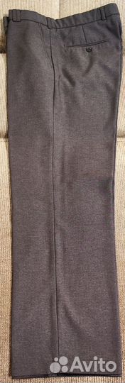 Брюки серые