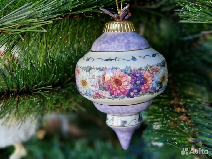 Елочные игрушки фарфор Lena Liu