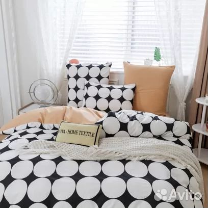 Постельное белья Сати 2 спальный 4 наволочки