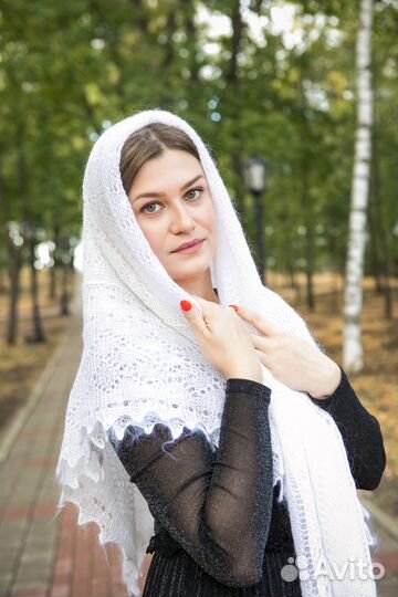 Женский пуховой платок/шаль