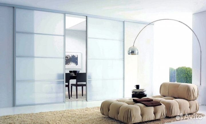 Стеклянная дверь на заказ