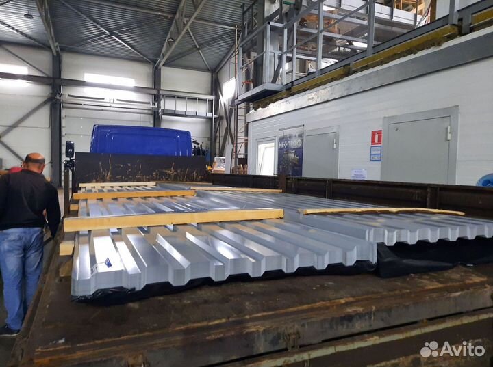 Профлист 2-хсторонний оцинкованный С-8 0,4х1150