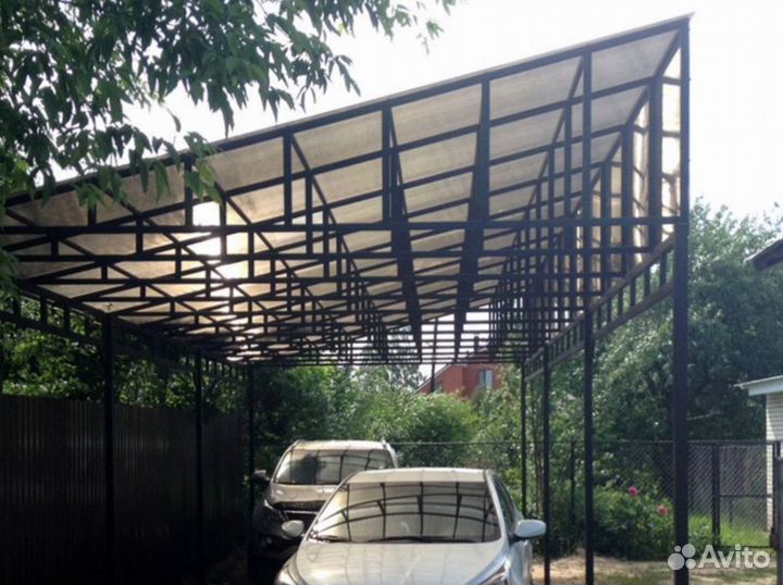 Навес для дачи