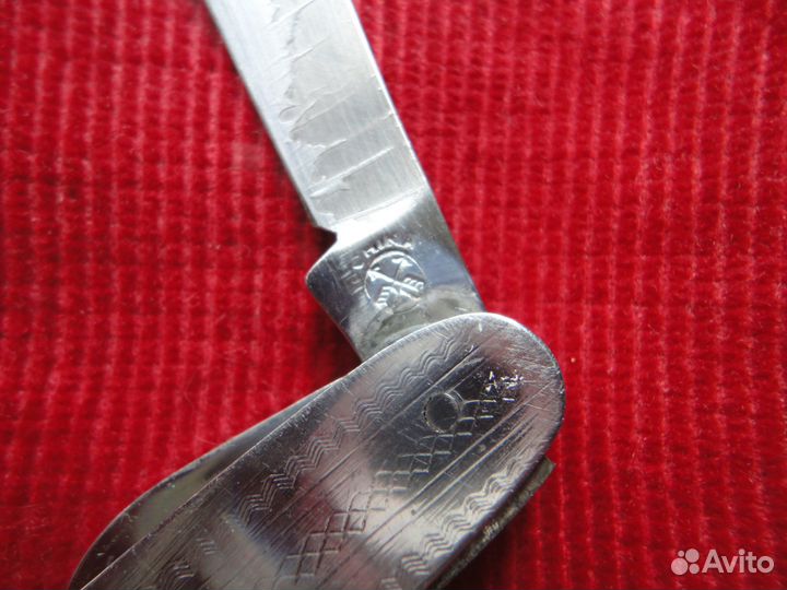 Перочинный складной нож- открывашка. Германия