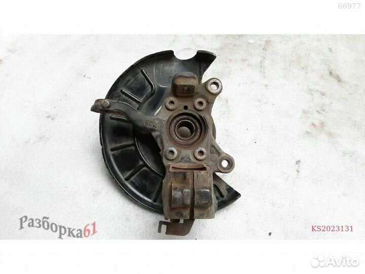 Кулак поворотный volkswagen touran. с подшипником