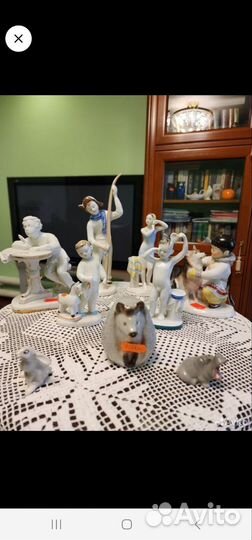 Фарфоровые статуэтки СССР