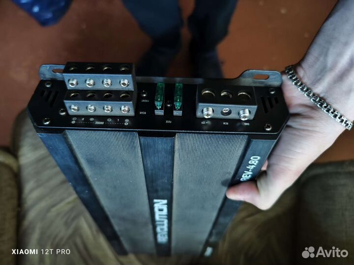 Автомобильный усилитель звука 4 канальный