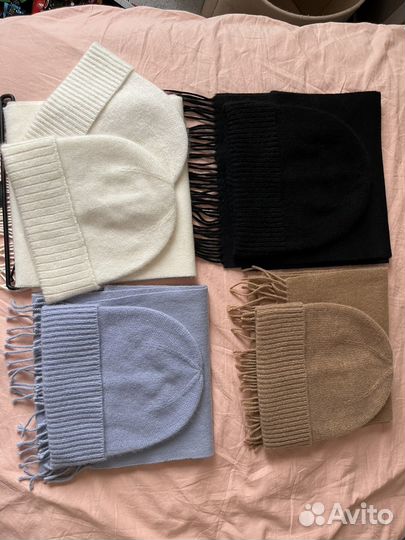 Шапка uniqlo кашемир шарф uniqlo кашемир