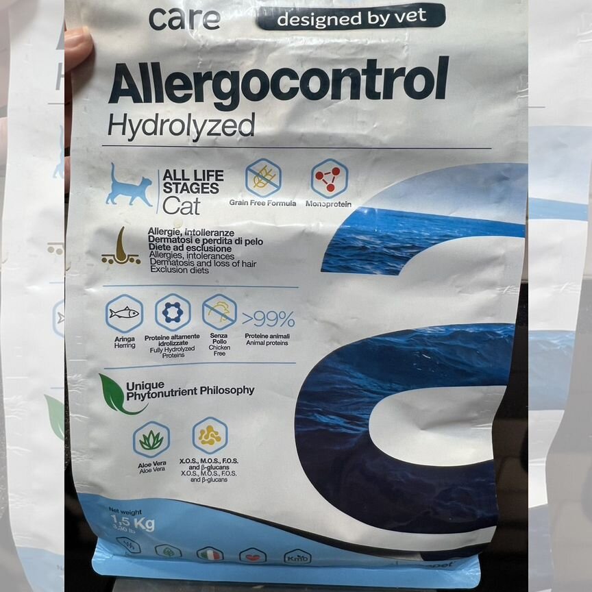 Корм для кошек alleva allergocontrol