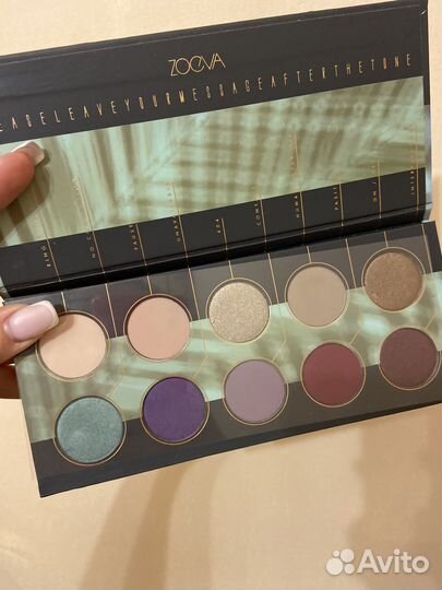 Палитра теней zoeva новая